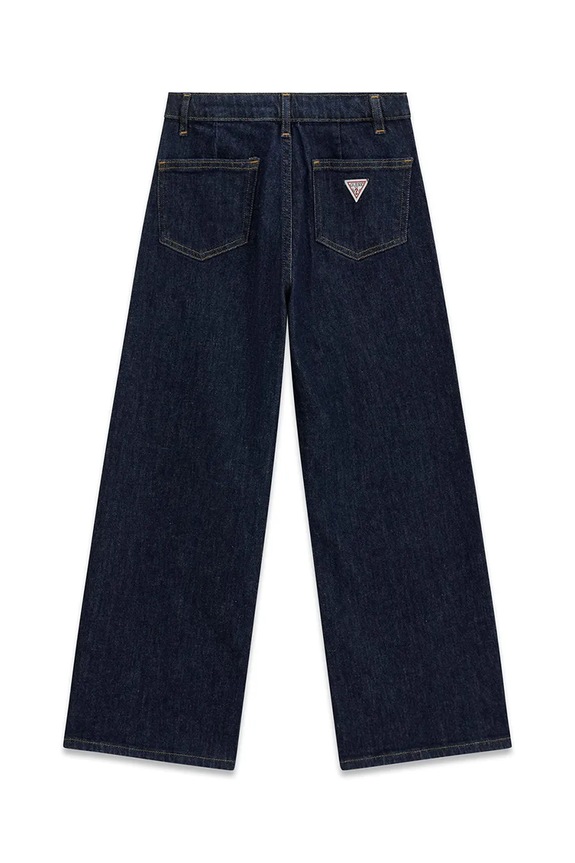 Dziewczynka Guess jeansy wide leg dziecięce J6YA04.D1211.9BY2 granatowy
