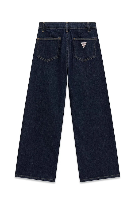 Dziewczynka Guess jeansy wide leg dziecięce J6YA04.D1211.9BY2 granatowy