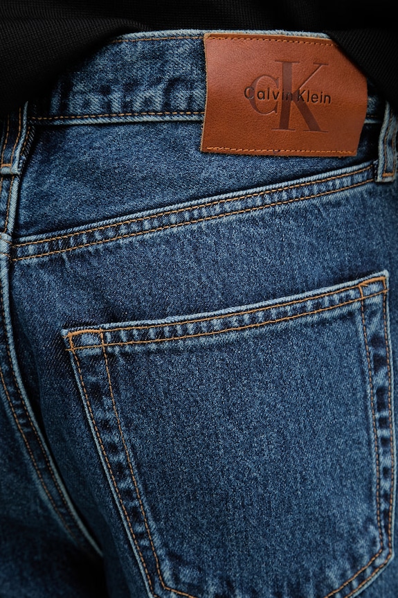Calvin Klein blugi relaxed fit pentru bărbați bleumarin LV04RD712G