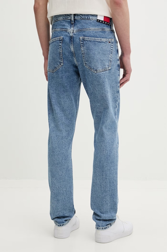 Ρούχα Tommy Jeans τζιν slim taper Ανδρικά DM0DM23643 μπλε