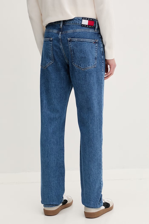 Odjeća Tommy Jeans slim fit traperice za muškarce DM0DM23386 plava