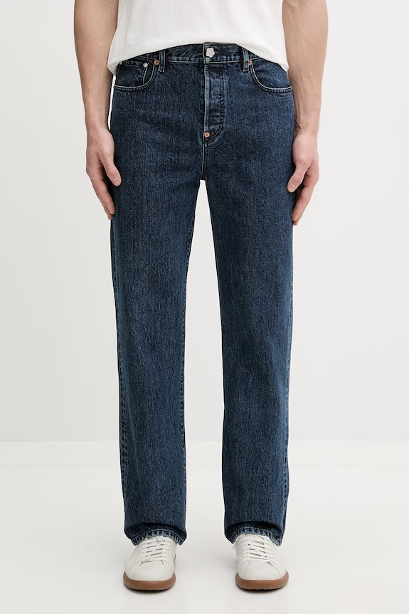 Kenzo джинсы straight для мужчин тёмно-синий FG65DP3366U3