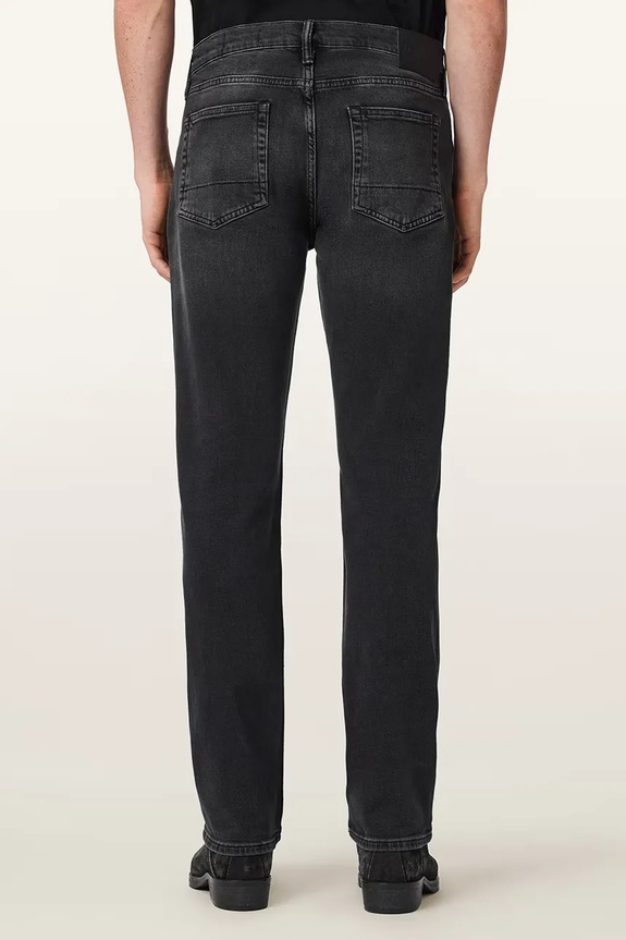 AllSaints skinny Ανδρικά SID M016EE μαύρο AW26