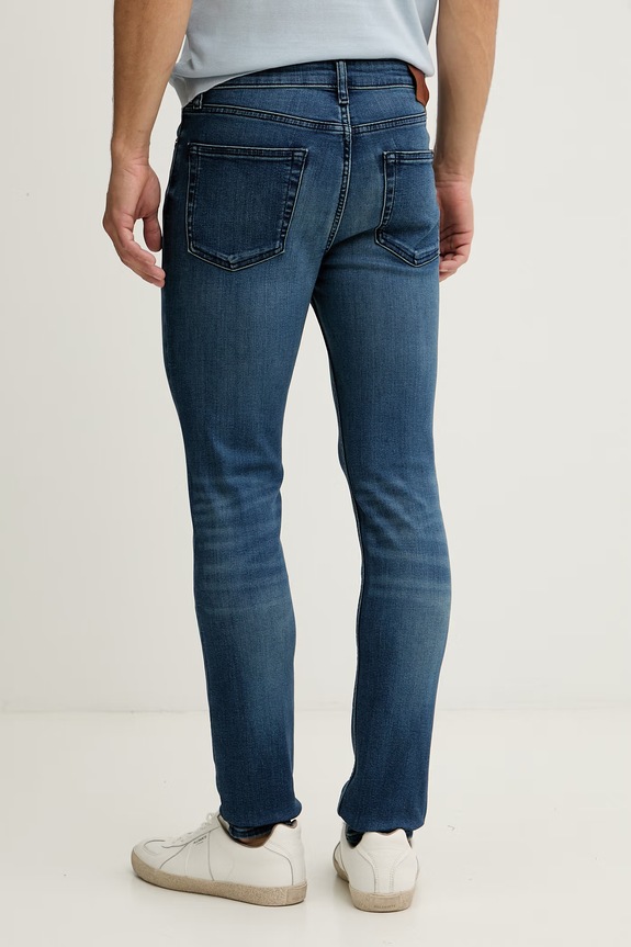 Дрехи Calvin Klein Jeans дънки скини мъжки LV04RG794G тъмносин