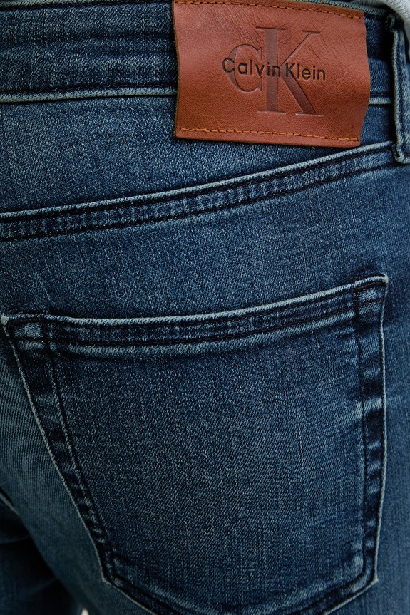 Calvin Klein Jeans дънки скини мъжки тъмносин LV04RG794G