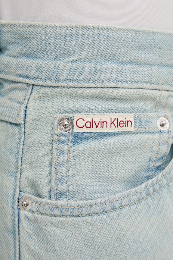 Calvin Klein Jeans dritti da uomo blu LV04RG701G