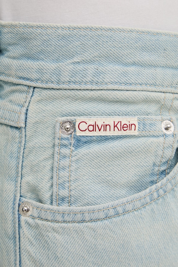Calvin Klein Jeans dritti da uomo blu LV04RG701G
