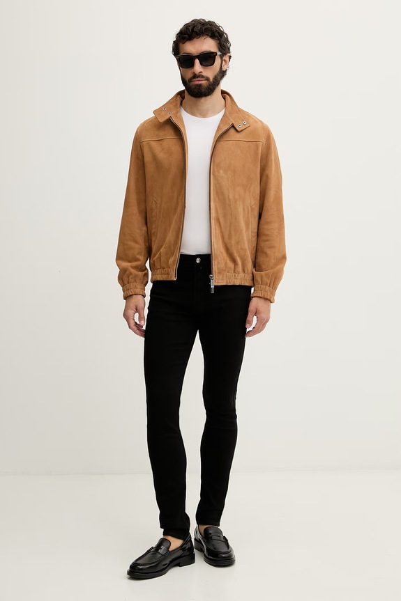 Calvin Klein Jeans rifle skinny pánske LV04RF737G čierna AW26