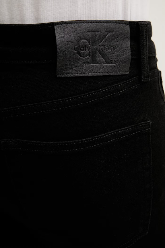 Calvin Klein Jeans rifle skinny pánske čierna LV04RF737G