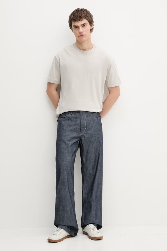 G-Star loose traperice za muškarce Type 96 Loose D23693.D953 mornarsko plava AW26