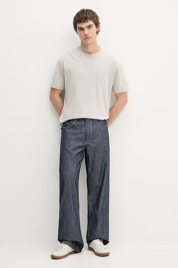 G-Star loose traperice za muškarce Type 96 Loose D23693.D953 mornarsko plava AW26