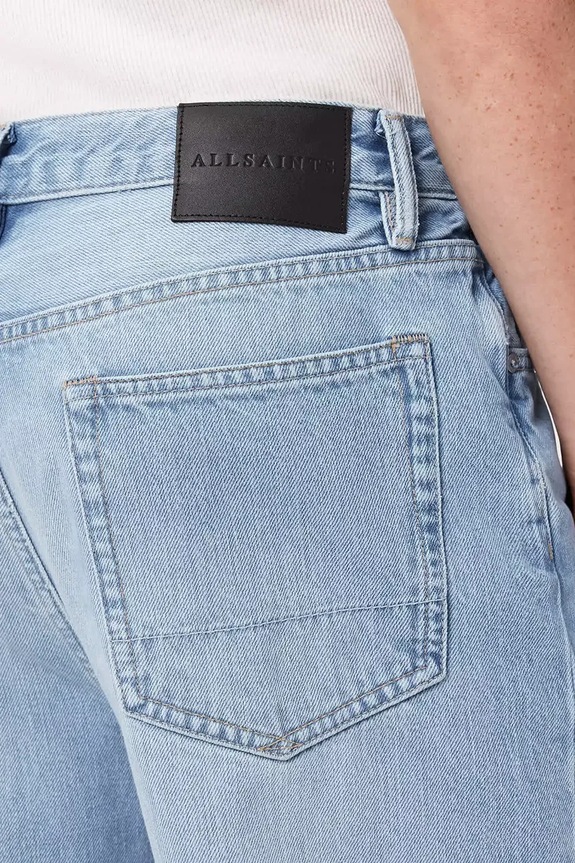 AllSaints rifle straight pánske LENNY M020EE modrá