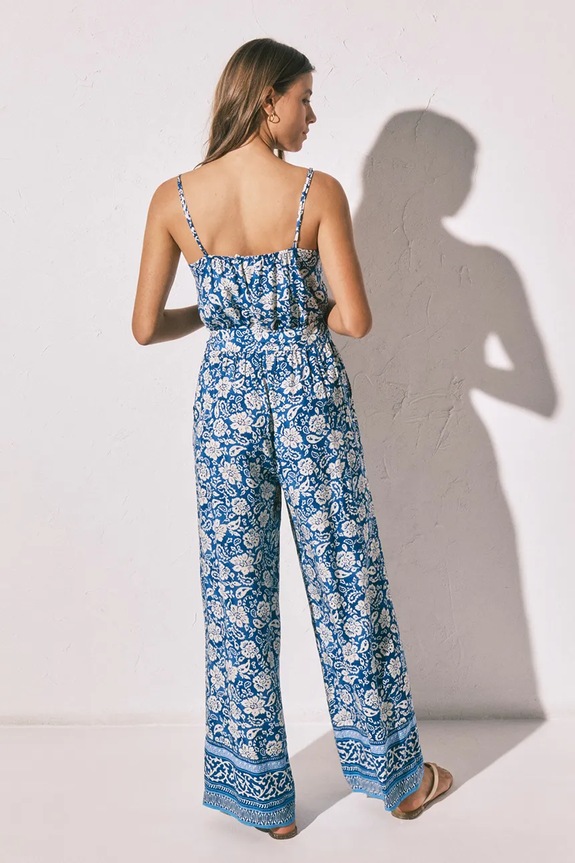 women'secret salopetă pentru femei, din vâscoză 5543721 albastru AW26