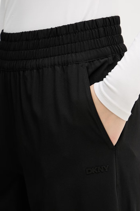 DKNY spodnie dresowe damskie czarny DP5P3686