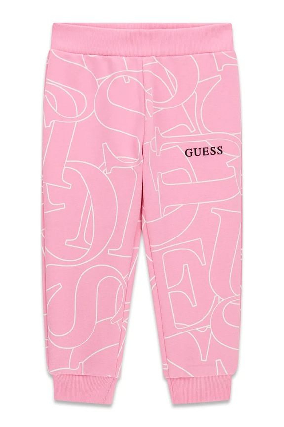 Guess tepláky dětské bavlněné růžová K6YB05.K3840.9BY2