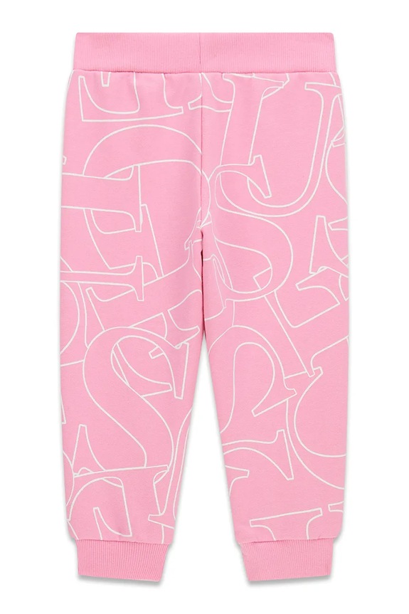 Guess tepláky dětské bavlněné K6YB05.K3840.9BY2 růžová AW26