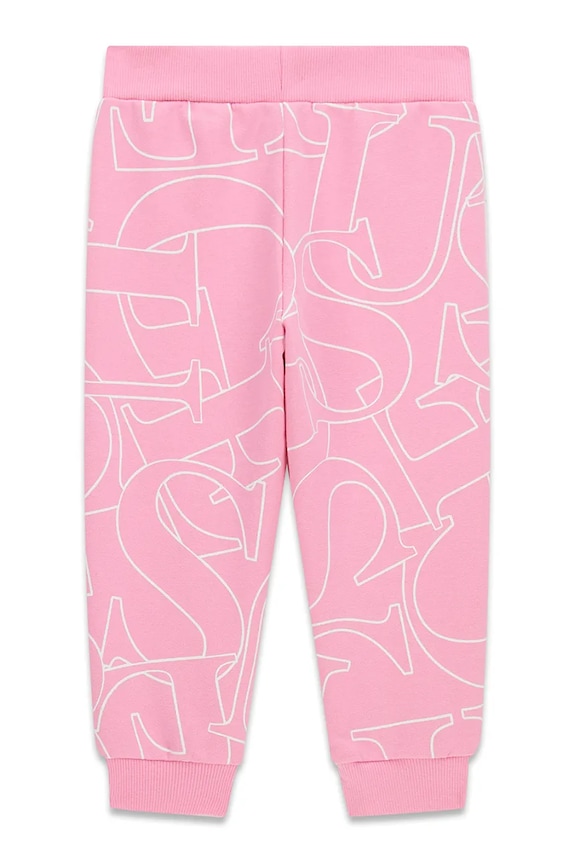 Guess tepláky dětské bavlněné K6YB05.K3840.9BY2 růžová AW26