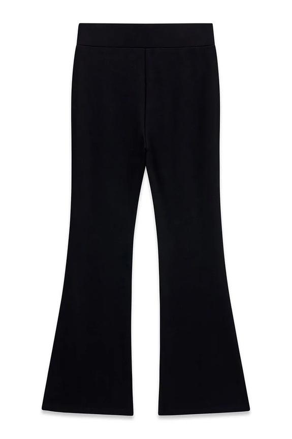 Guess nohavice flare detské s viskózou J6YB09.K3929.9BY2 čierna AW26
