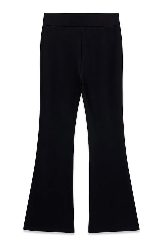 Guess nohavice flare detské s viskózou J6YB09.K3929.9BY2 čierna AW26