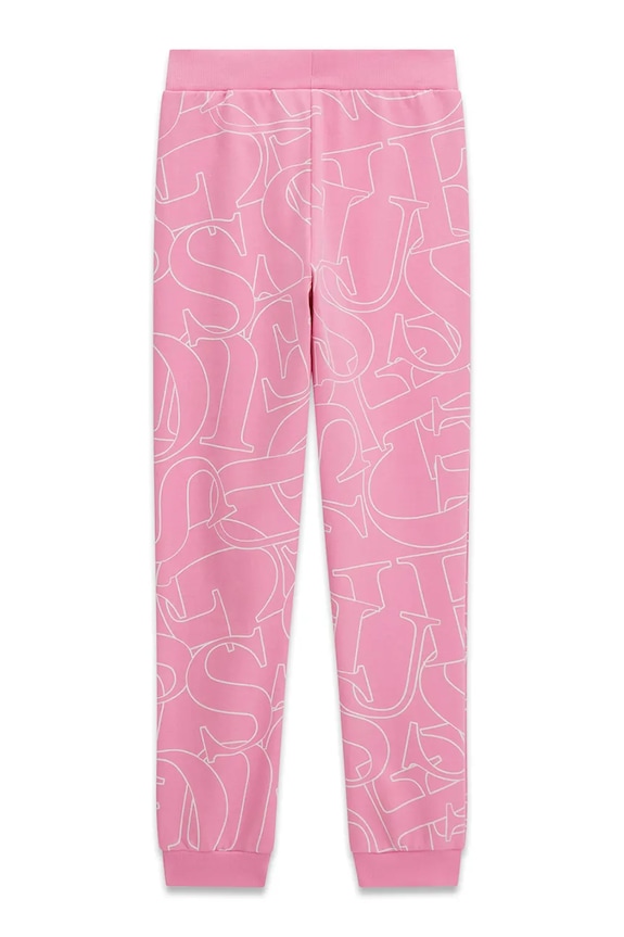Guess teplákové nohavice detské bavlnené J6YB03.K3924.9BY2 ružová AW26