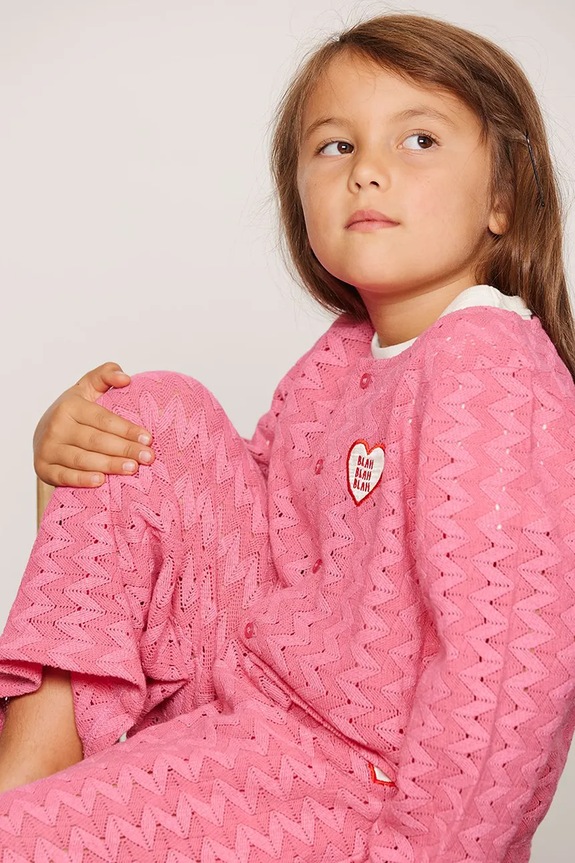 Mini Rodini teplákové nohavice detské bavlnené Lace 26630105