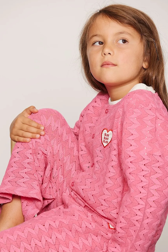Mini Rodini teplákové nohavice detské bavlnené Lace 26630105