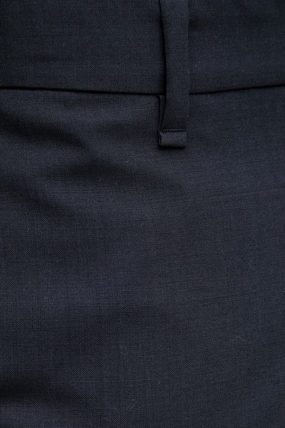 rag & bone Spodnie garniturowe damskie wełniane granatowy RV5M26P7MWO