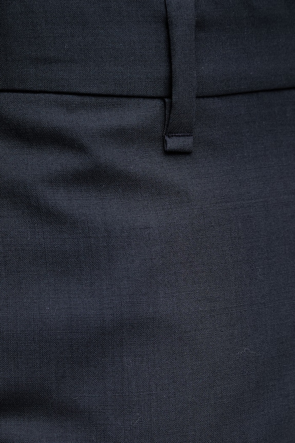 rag & bone Spodnie garniturowe damskie wełniane granatowy RV5M26P7MWO