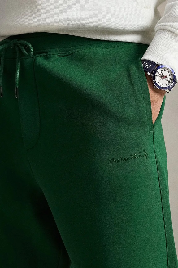 Polo Ralph Lauren trenirka moška z bombažem zelena 710B19069