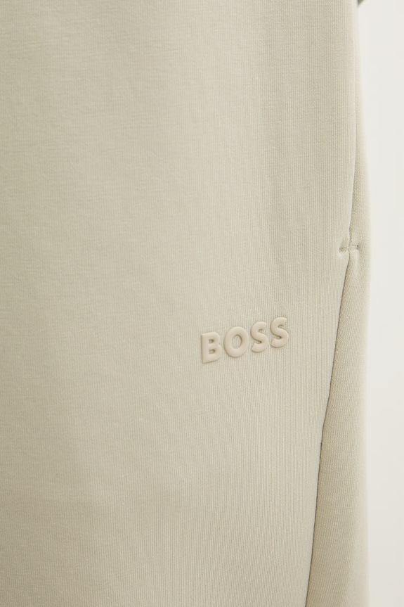 BOSS Green спортивні штани чоловічі бавовняні з еластаном Hadiko зелений 50565748