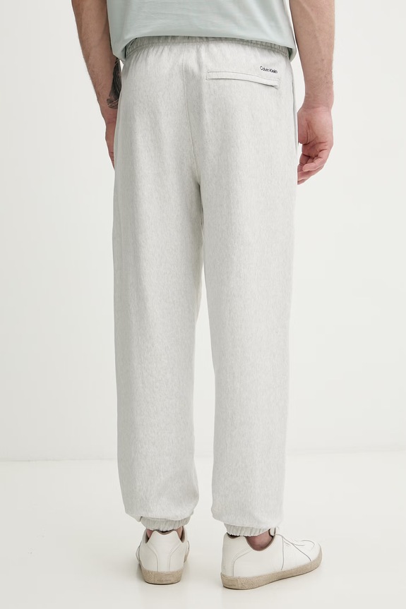 Дрехи Calvin Klein Jeans спортен панталон мъжки с памук LV04LG216G сив