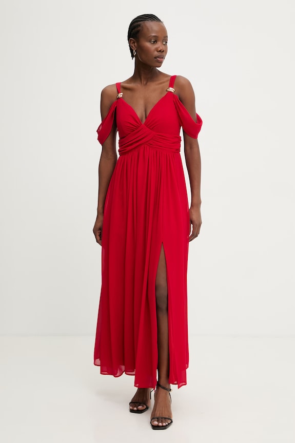 Morgan rozšířené šaty RVENICE červená 261.RVENICE