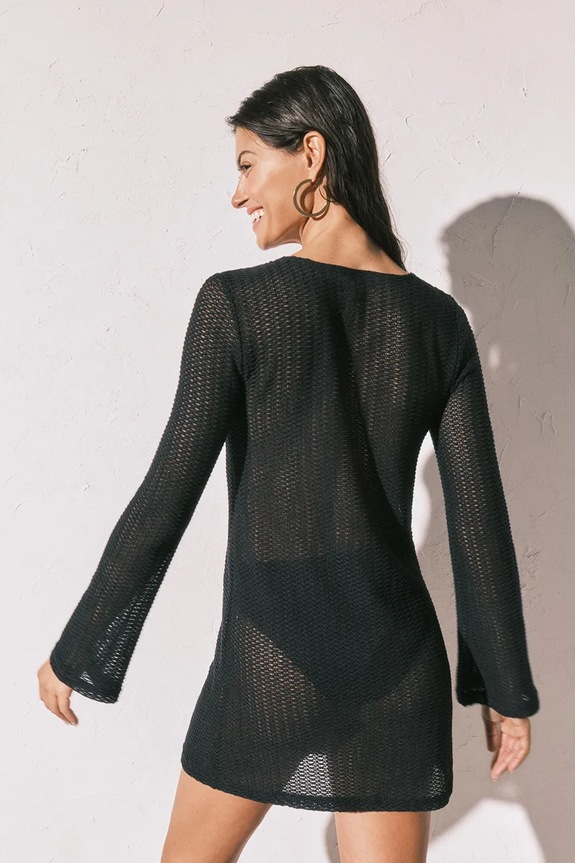 women'secret letní šaty 5543714 černá AW26