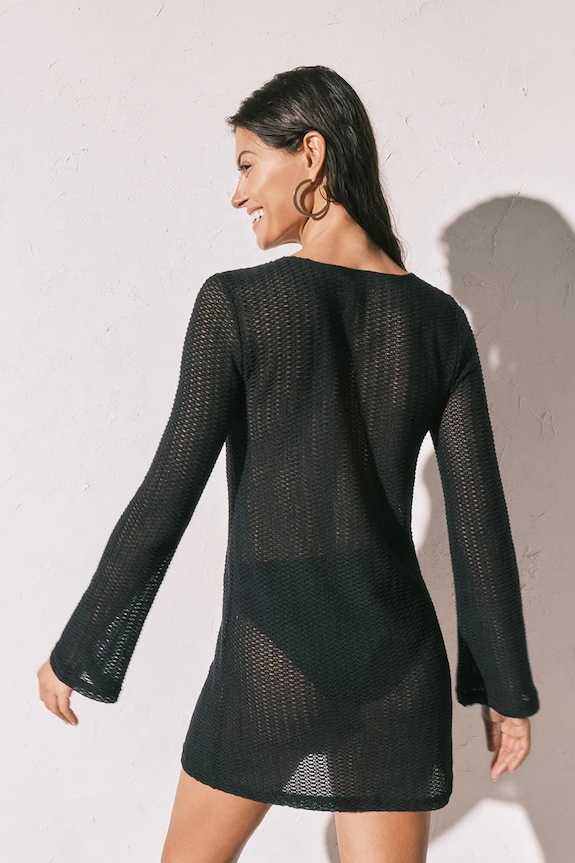 women'secret letní šaty 5543714 černá AW26