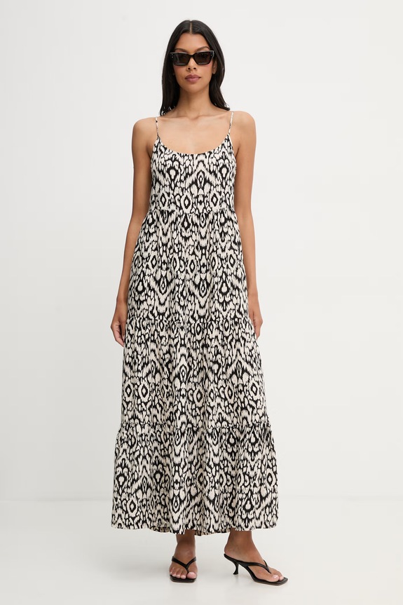 women'secret rochie de vară din vâscoză 4923672 bej AW26