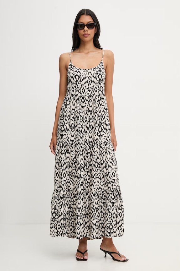 women'secret rochie de vară din vâscoză 4923672 bej AW26