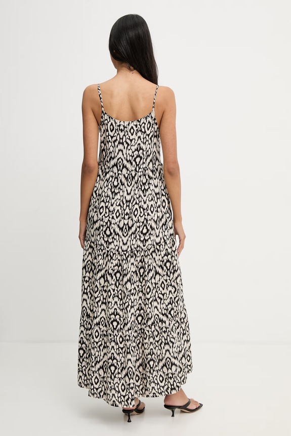 Îmbrăcăminte women'secret rochie de vară din vâscoză 4923672 bej