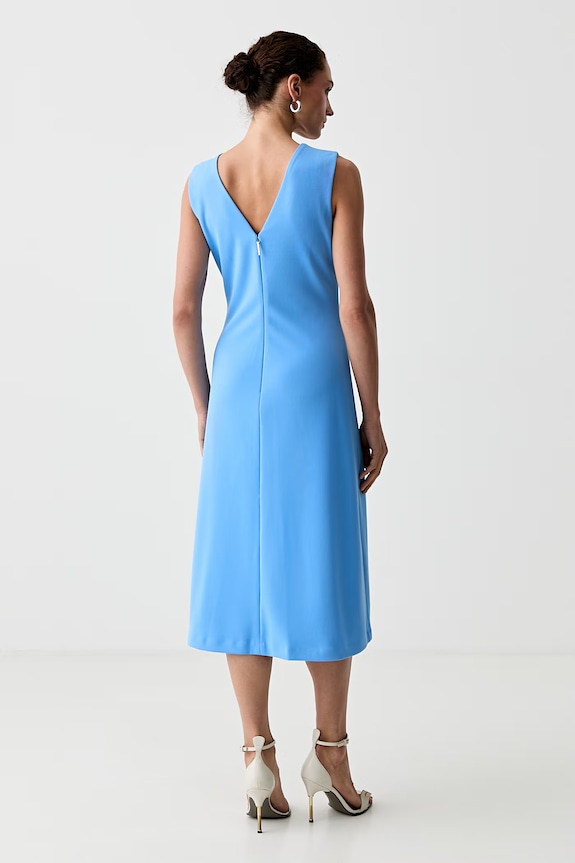 Oblečenie Calvin Klein letné šaty LV044G007G modrá