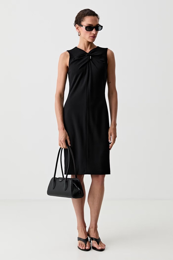 Calvin Klein letné šaty LV044G004G čierna AW26
