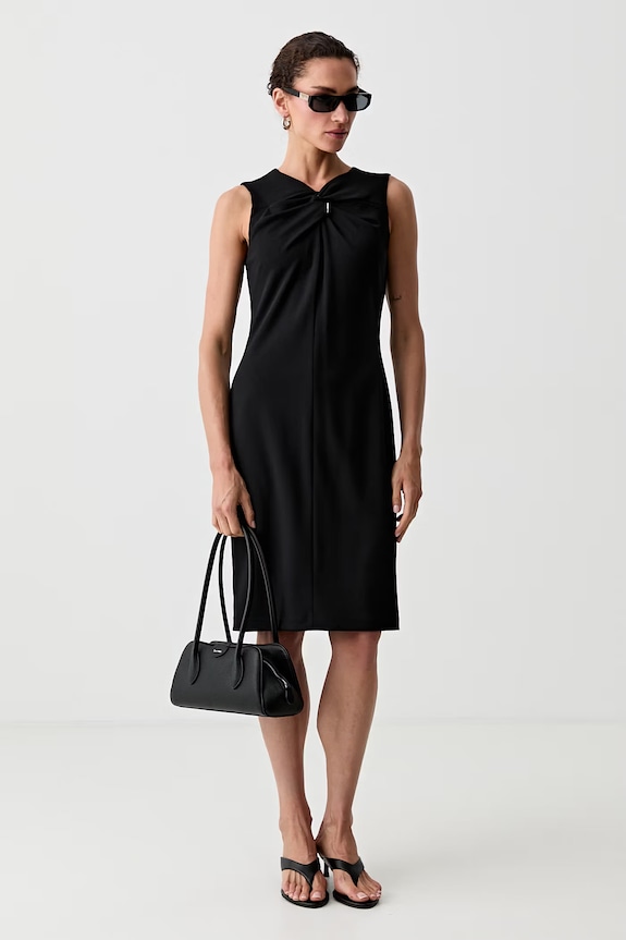 Calvin Klein letné šaty LV044G004G čierna AW26