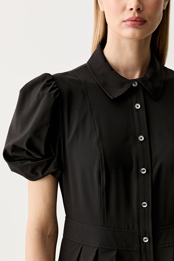 DKNY sukienka rozkloszowana DD611T45 czarny