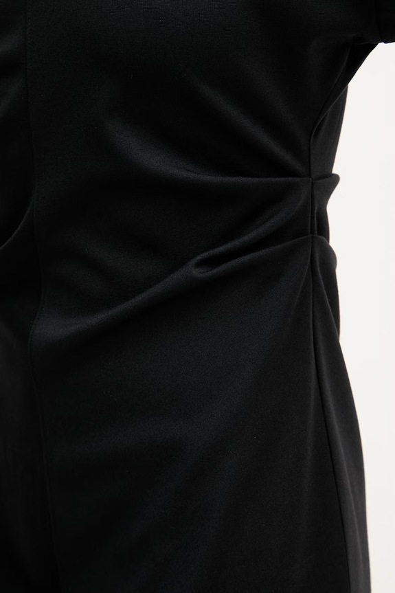 Calvin Klein Jeans šaty s viskózou LV047G251G čierna