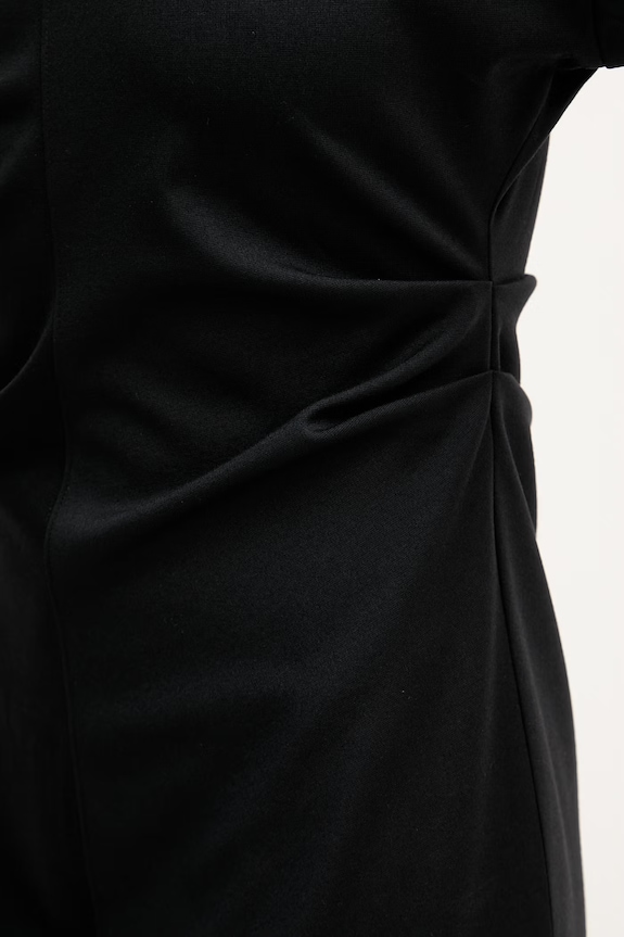 Calvin Klein Jeans šaty s viskózou LV047G251G čierna
