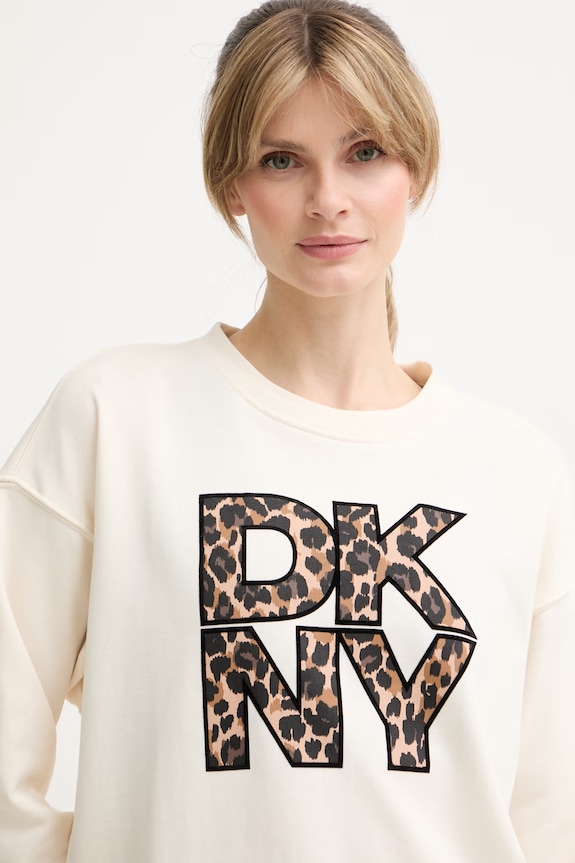 DKNY bluza damska beżowy DP6T1867