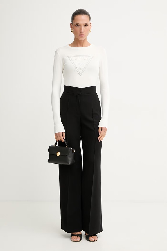 Guess πουλόβερ γυναικείο με βισκόζη KATIE W6YR28.Z0976 μπεζ AW26