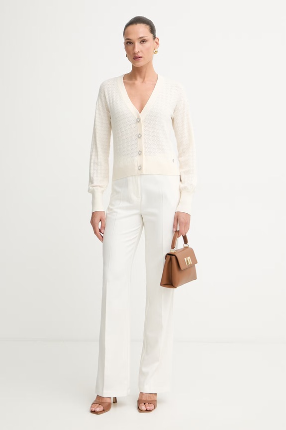 Guess ζακέτα γυναικεία με βισκόζη NINA W6YR14.Z0955 μπεζ AW26