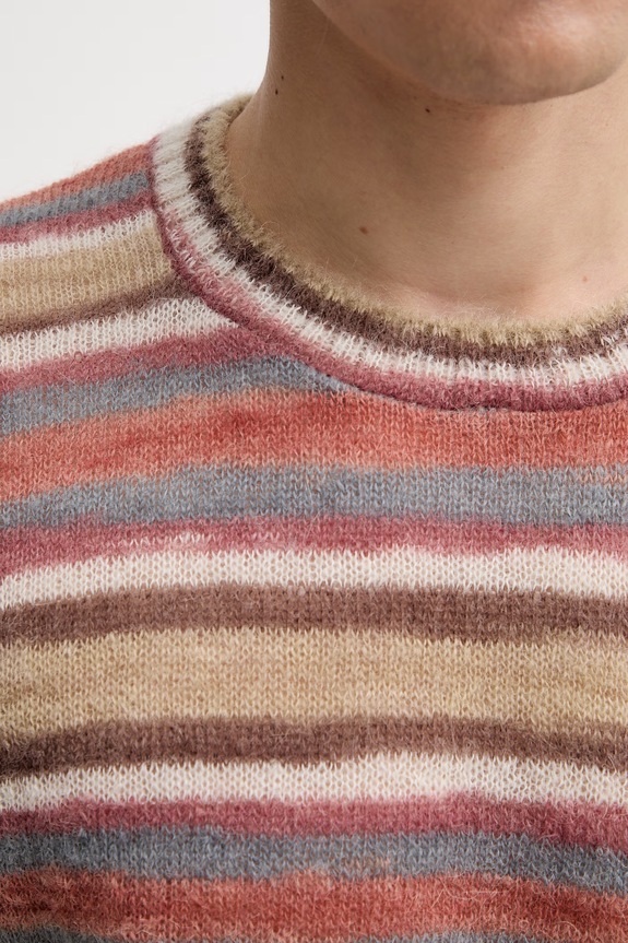 A.P.C. sweter z wełną Pull Hector WPABG.H23504 pomarańczowy