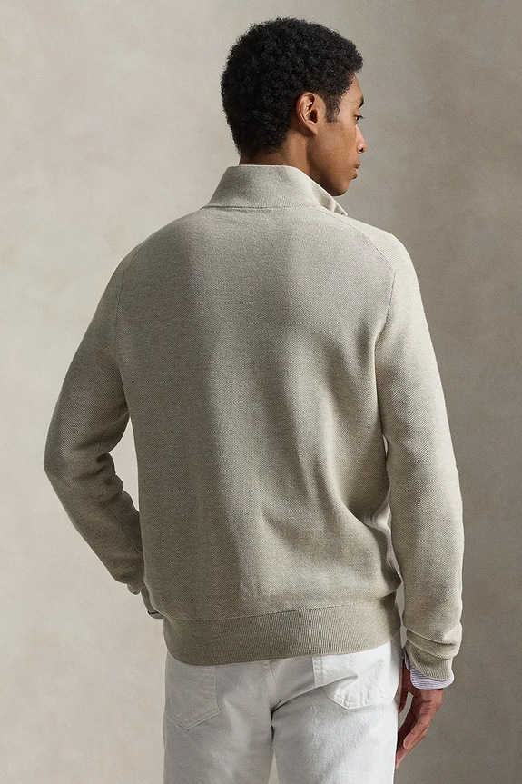 Polo Ralph Lauren светр чоловічий бавовняний 710B18060 зелений AW26