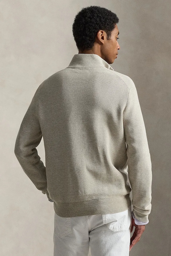 Polo Ralph Lauren светр чоловічий бавовняний 710B18060 зелений AW26