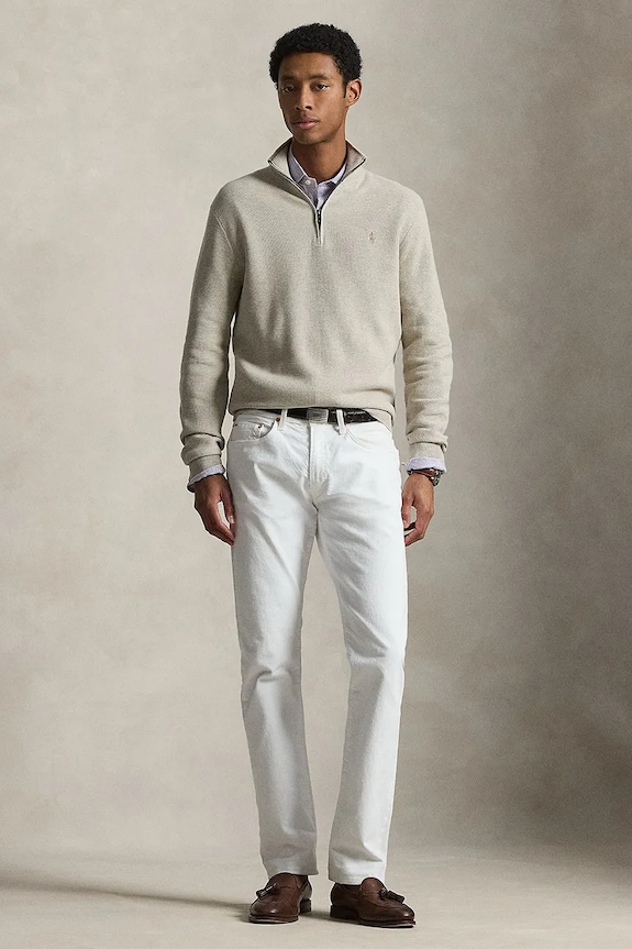 Одяг Polo Ralph Lauren светр чоловічий бавовняний 710B18060 зелений